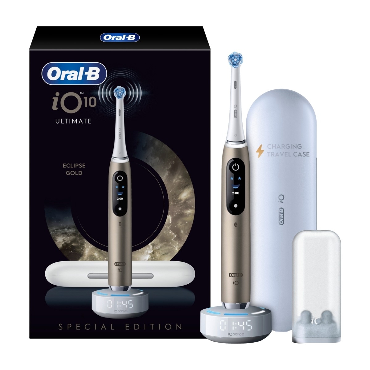 Oral-B iO10 Eclipse Gold elektrisk tandbørste billede 1