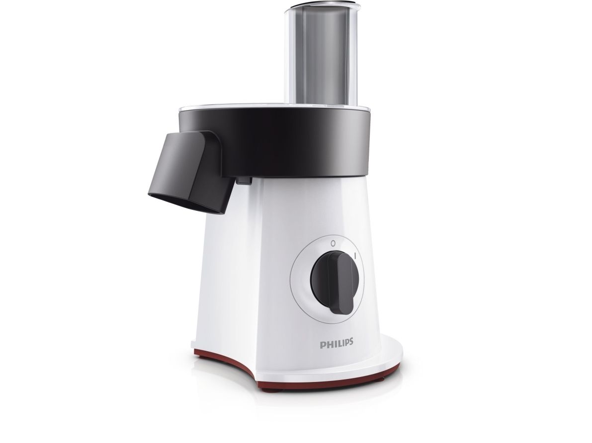 Philips Viva Collection HR1388/80 SaladMaker, 600 rpm, Plast, Sikkerhedslås, Sort, Rød, Hvid, Rustfrit stål, Plast