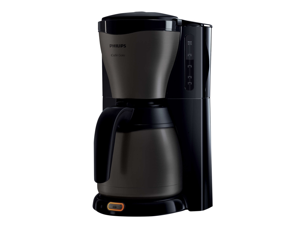 Philips Café Gaia HD7547 - coffee maker - black metallic