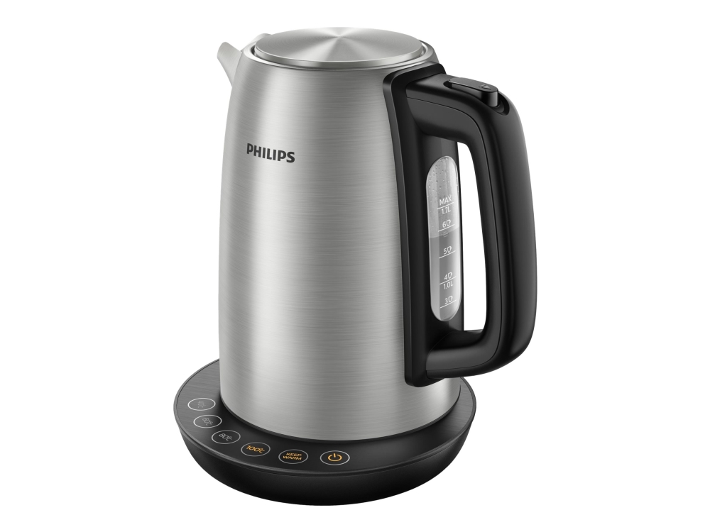 Philips Elkedel Avance Collection HD9359/90 - Metal/sort børsted metal - 2200 W