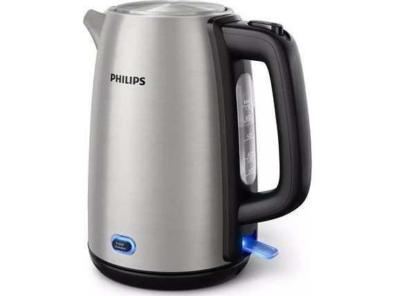 Philips Elkedel Viva Collection HD9353 - kettle - stainless steel - Rustfrit stål - 2060 W