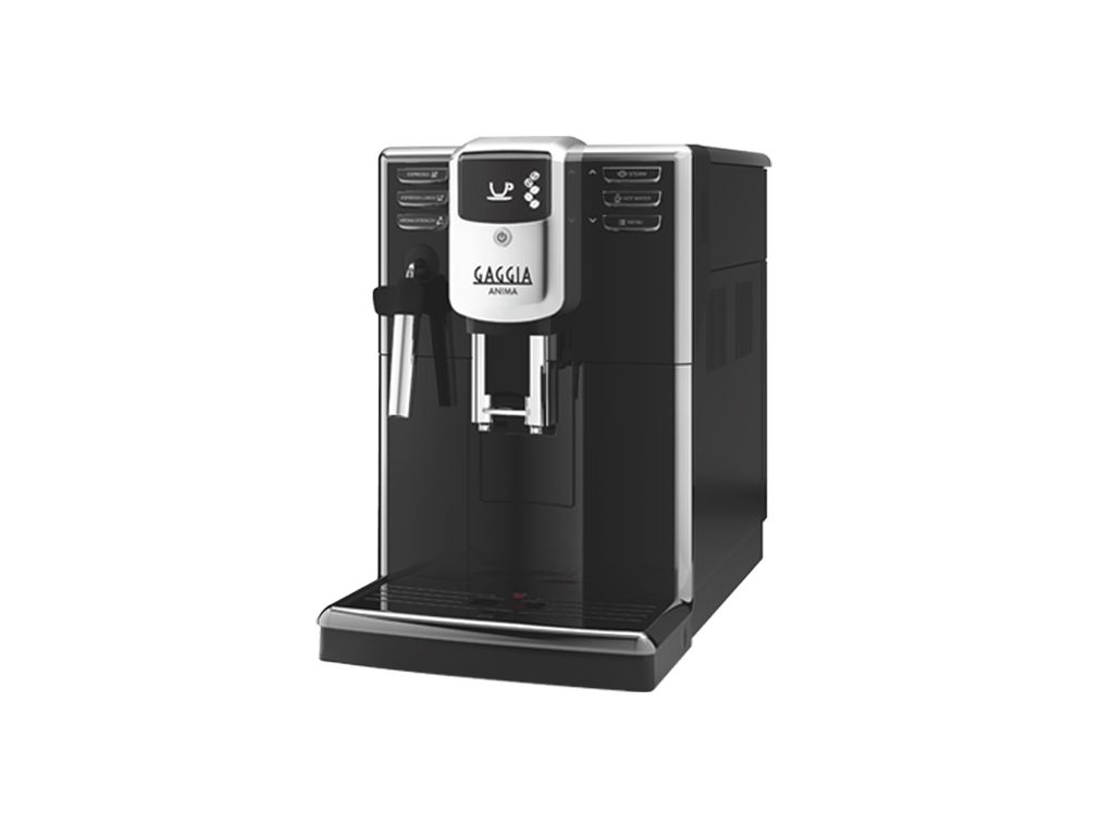 Gaggia Anima, Espressomaskine, 1,8 L, Kaffebønner, Malet kaffe, Indbygget kværn, 1850 W, Sort