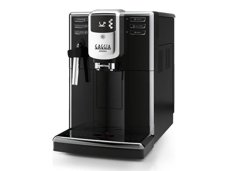 Gaggia Anima, Espressomaskine, 1,8 L, Kaffebønner, Malet kaffe, Indbygget kværn, 1850 W, Sort