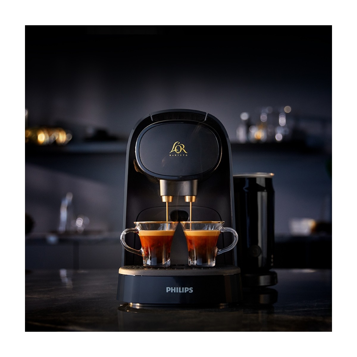 L'OR Barista Original Latte kapselmaskine med mælkeskummer billede 4