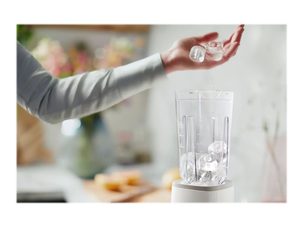 Philips Daily Collection HR2602 - Blender - 1 liter - 350 W - hvid stjerne billede 2