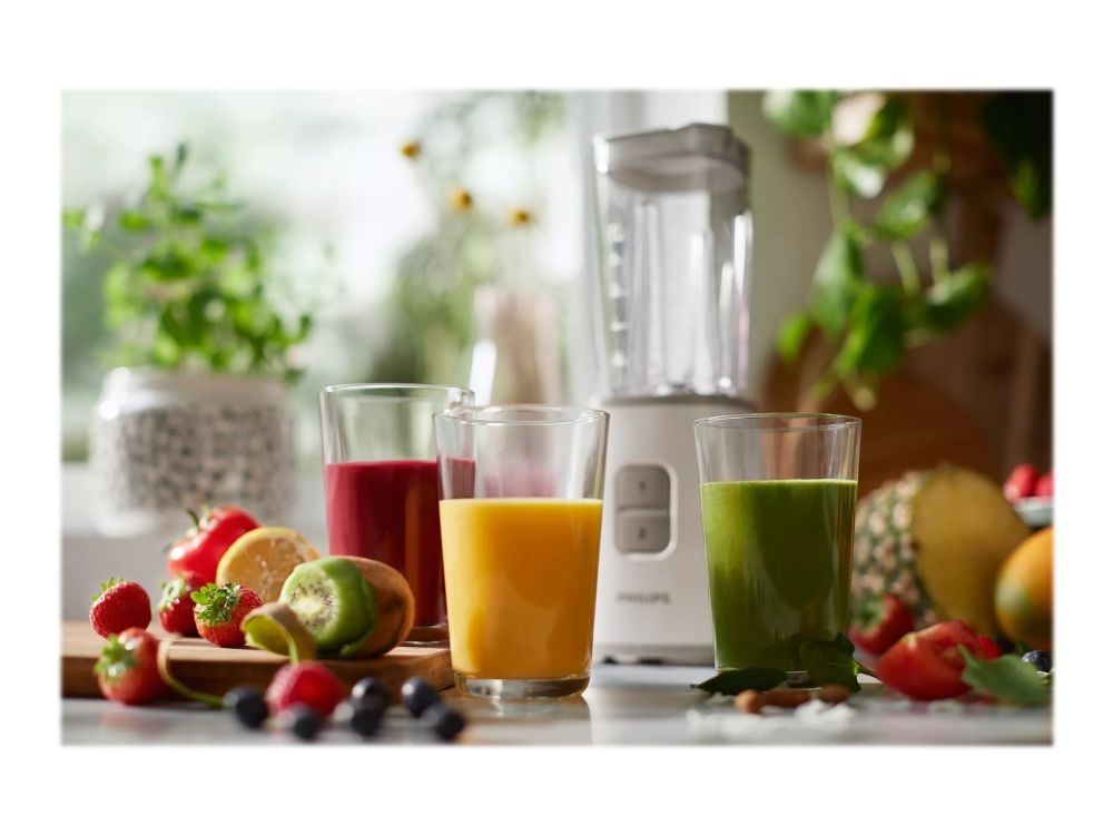 Philips Daily Collection HR2602 - Blender - 1 liter - 350 W - hvid stjerne billede 3