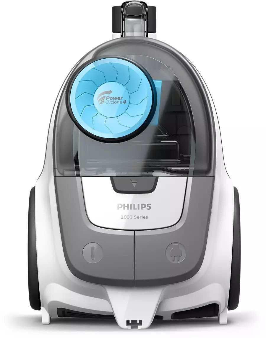 Philips 2000 Series XB2122 Støvsuger uden pose - 850 W - Arktisk hvid og Himmelblå billede 3