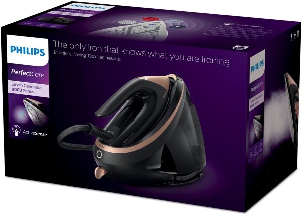 Philips PerfectCare 9000 Series PSG9040 - Dampstrygejern med automatisk afbrydelse - såleplade: SteamGlide Elite - 3100 W billede 4