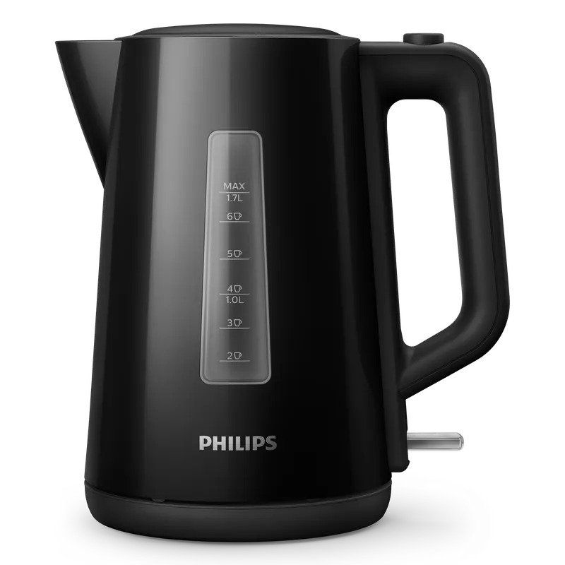 Philips Series 3000 Elkedel - 1.7 liter - 2.2 kW - sort