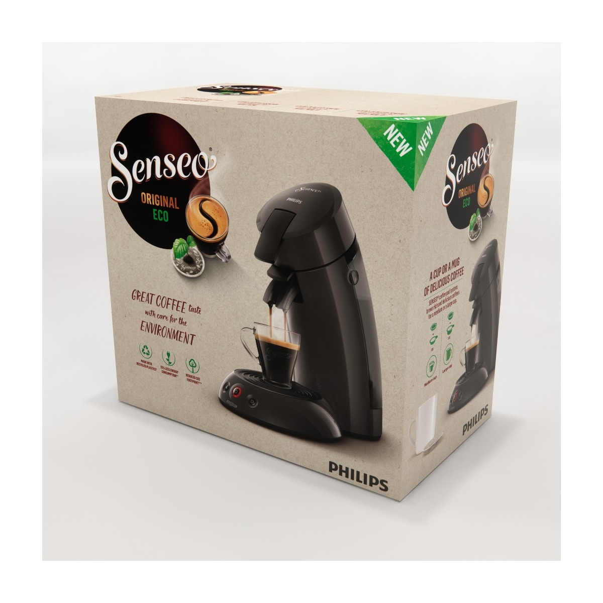 Philips Senseo Original ECO Cashmere Grey HD6552/32