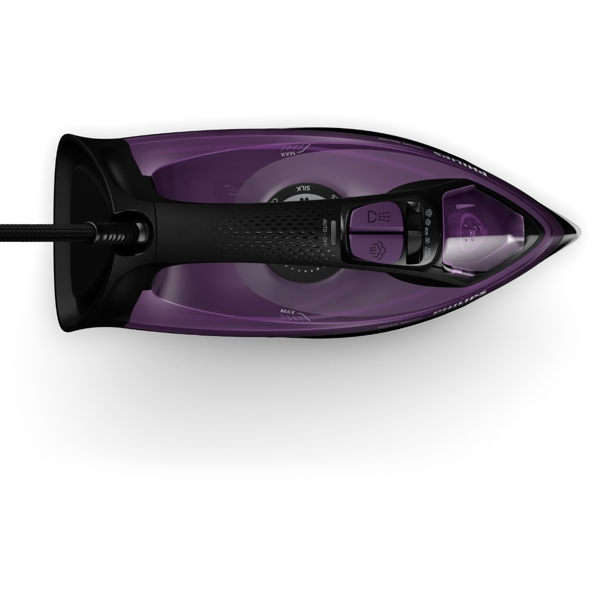 Philips 5000 series DST5030 - Dampstrygejern - såleplade: SteamGlide Plus - 2400 W billede 3