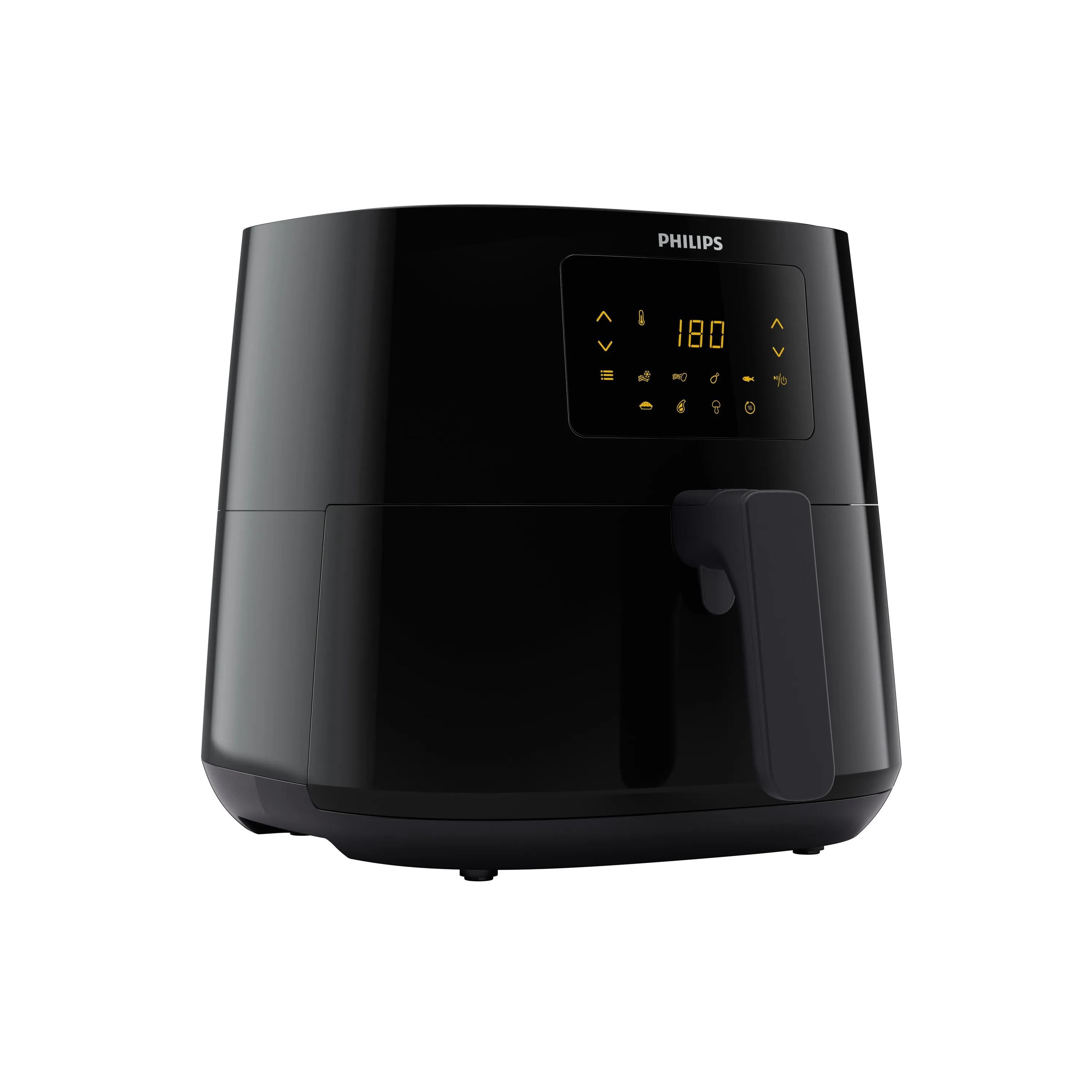 Philips 3000 series HD9270/93 Airfryer XL i 3000 serien, Varmluftsteger, 6,2 L, 1,2 kg, Enkelt, Sort, Berøring billede 2