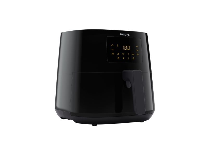 Philips 3000 series HD9270/93 Airfryer XL i 3000 serien, Varmluftsteger, 6,2 L, 1,2 kg, Enkelt, Sort, Berøring billede 1