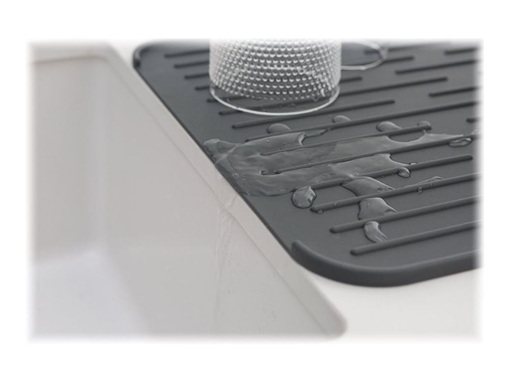 brabantia Sink Side - drying mat - dark grey - Size 32.5 x 43.8 cm