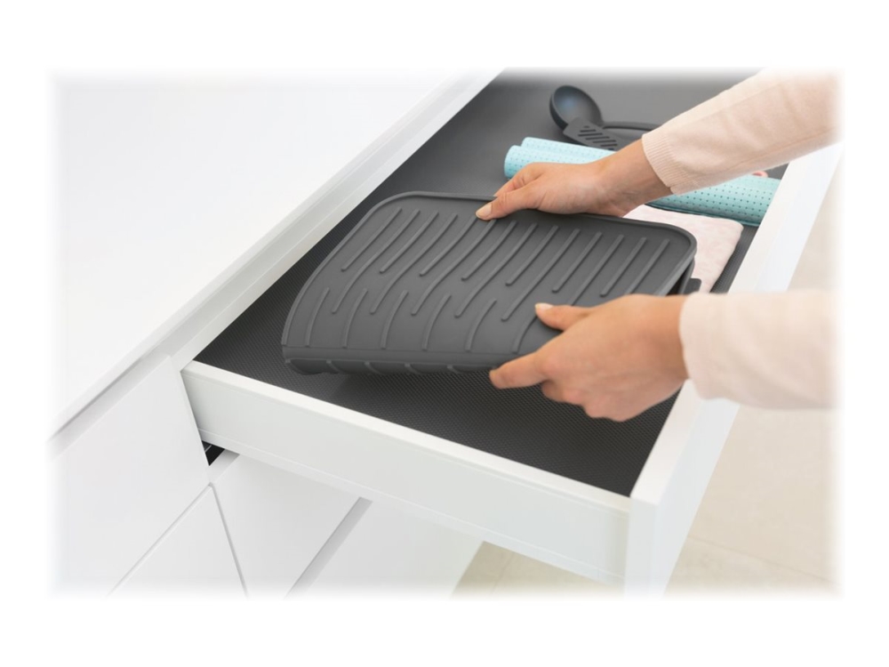 brabantia Sink Side - drying mat - dark grey - Size 32.5 x 43.8 cm