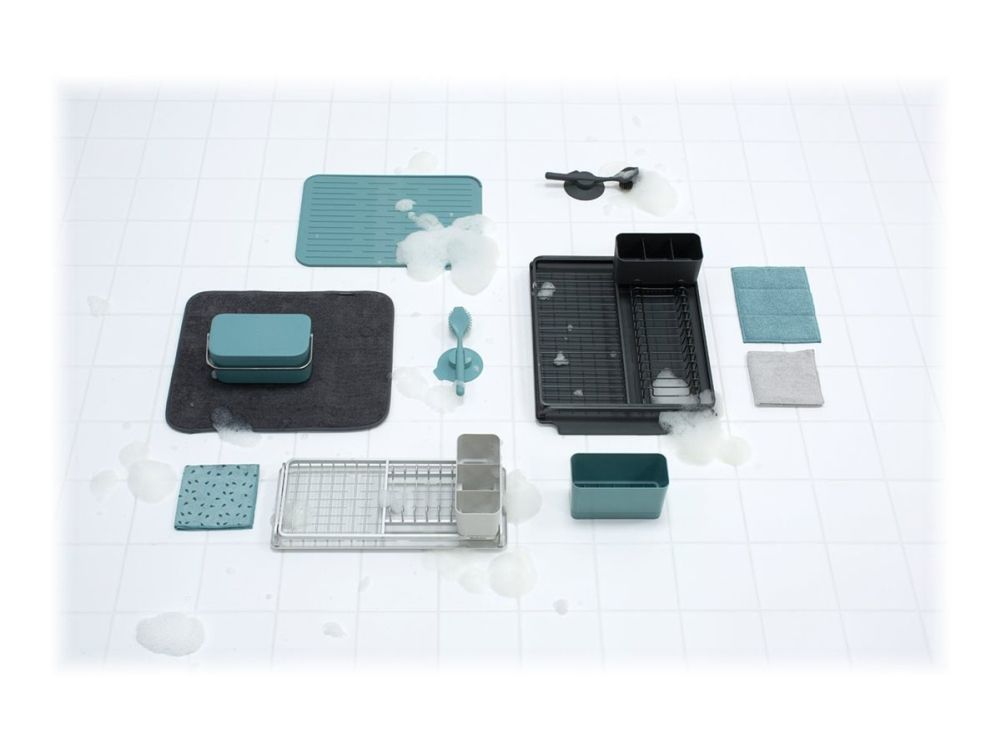 brabantia Sink Side - drying mat - dark grey - Size 32.5 x 43.8 cm