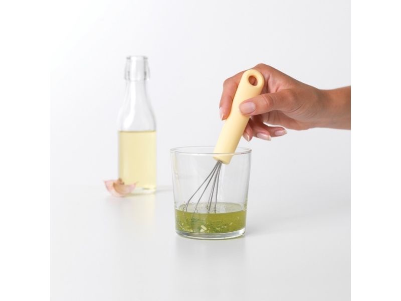 Brabantia Tasty+, Ballon piskeris, Gul, Plast, Rustfrit stål, Plast, Hængende løkke, 36 mm
