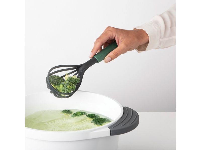 Brabantia Tasty+, Ballon piskeris, Sort, Grøn, Nylon, 220 °C, 75 mm, 46 mm