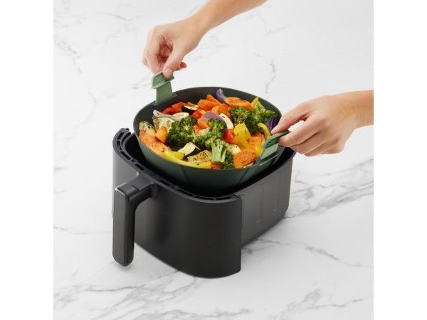 Lékué 887147, Kurv, Universel, Grøn, Silikone, 220 mm, 220 mm