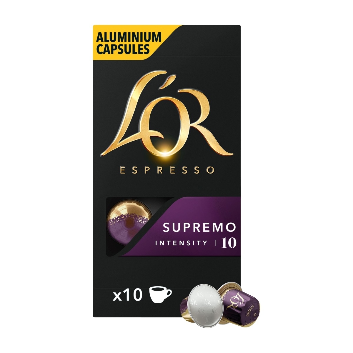 L'OR Capsules Espresso Supremo - 10 pcs