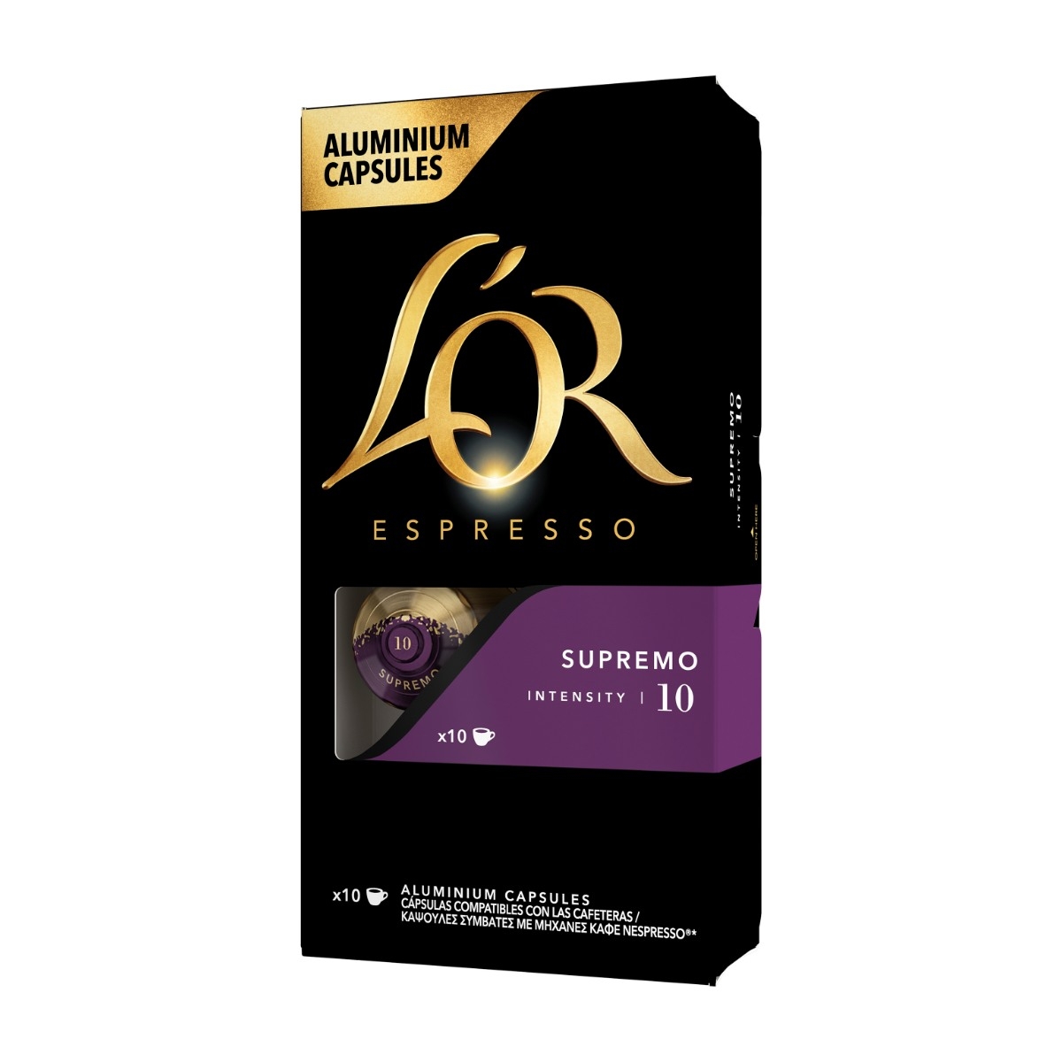 L'OR Capsules Espresso Supremo - 10 pcs billede 4