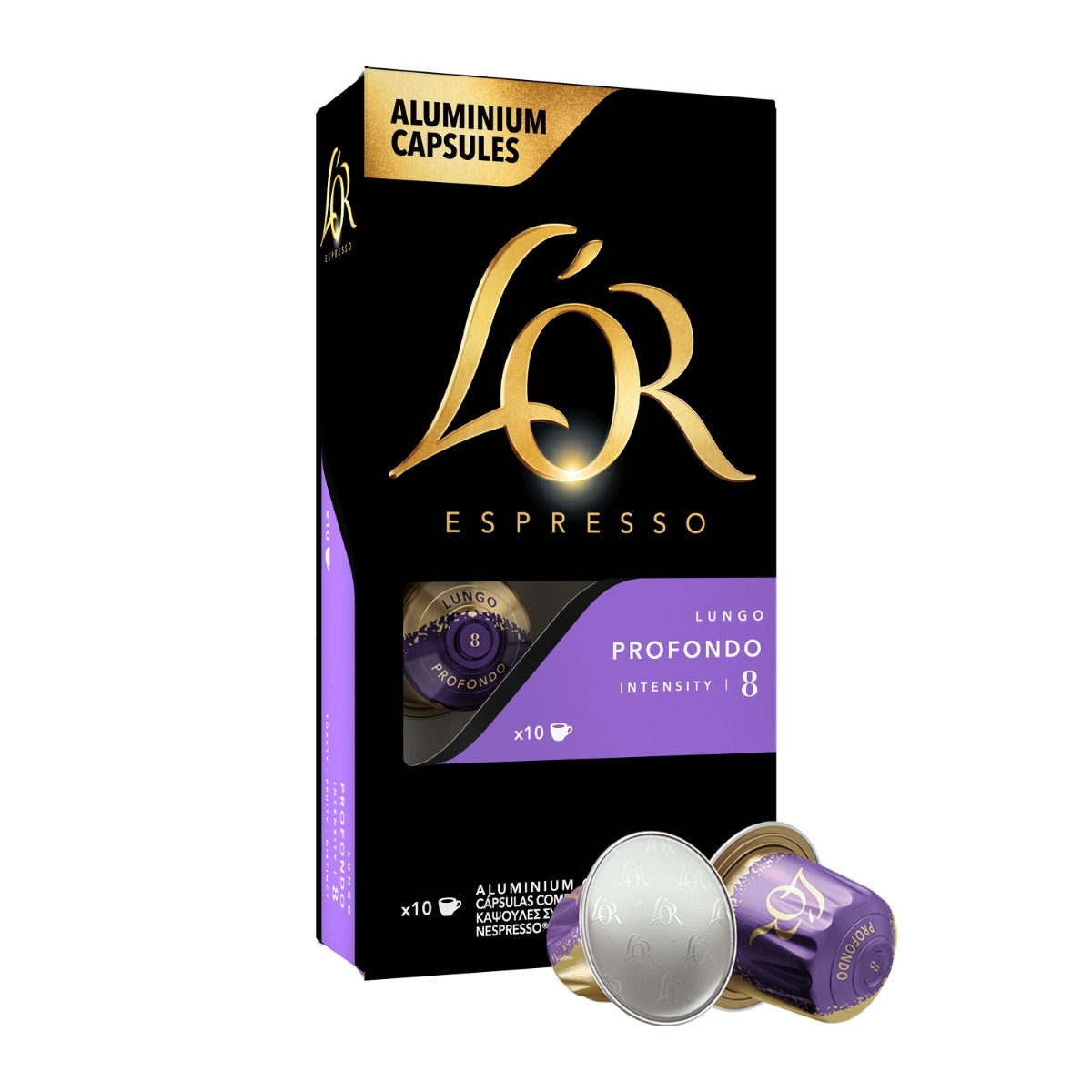 L'OR Capsules Lungo Profondo - 10 pcs billede 4