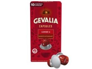 Kaffekapsel GEVALIA Lungo 10 kaps/pk Styrke 6,10 pk x 10 stk/krt