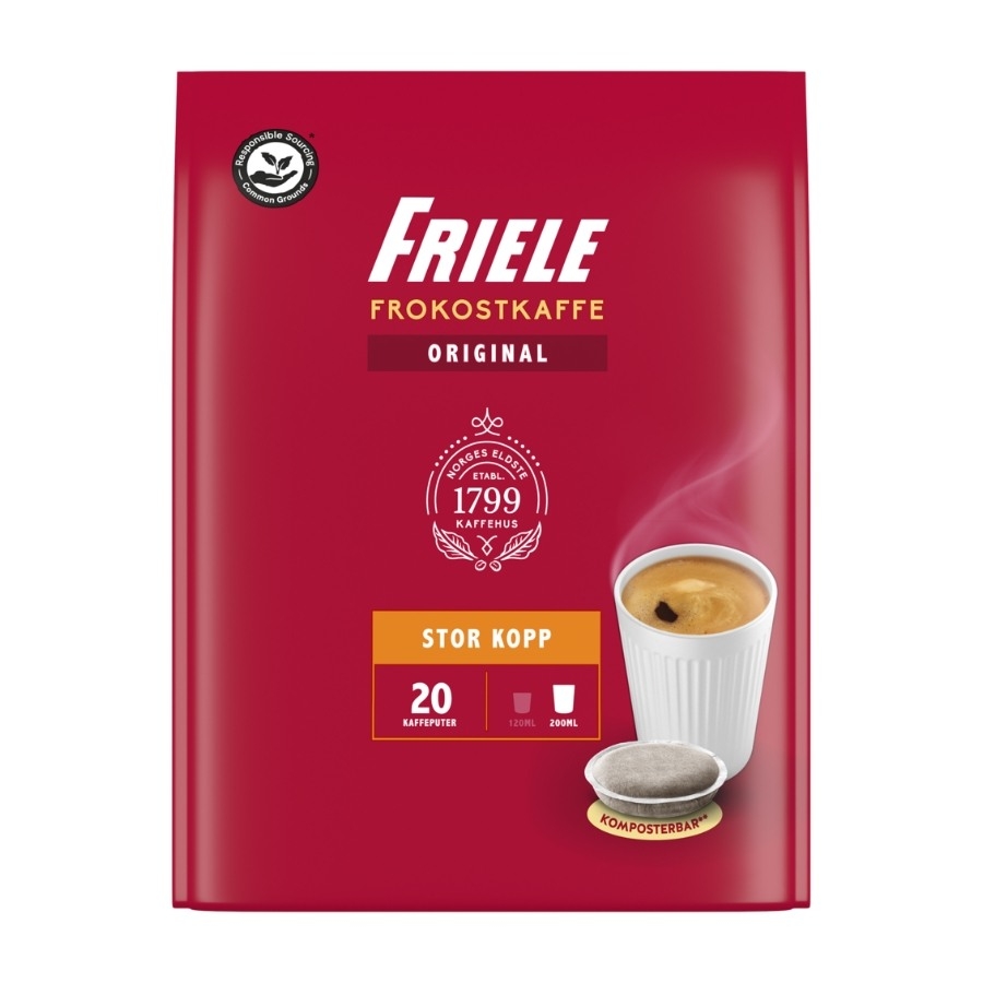 Friele Store kaffepuder 20 stk billede 2