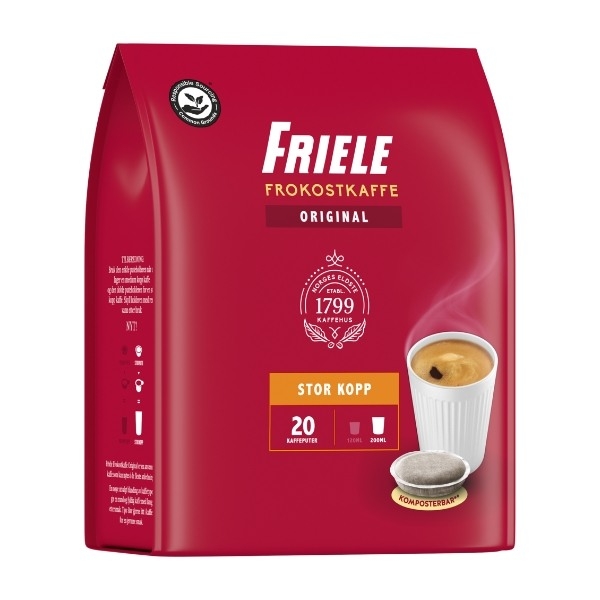 Friele Store kaffepuder 20 stk billede 7