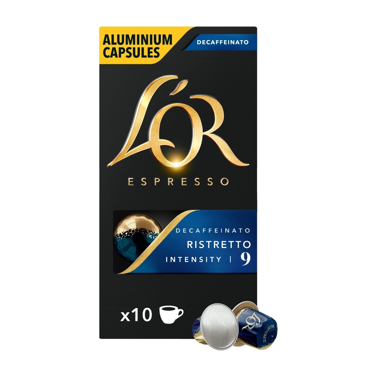 L'OR Capsules Ristretto Decaffeinata - 10 pcs