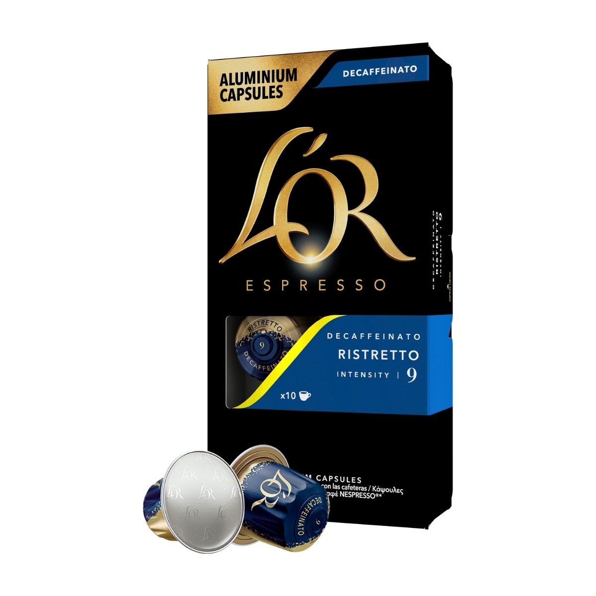 L'OR Capsules Ristretto Decaffeinata - 10 pcs billede 3