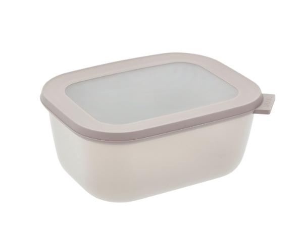 Mepal Cirqula Skål m/låg - Nordic White - 1500 ml.