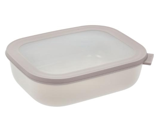 Mepal Cirqula Skål m/låg - Nordic White - 2000 ml.