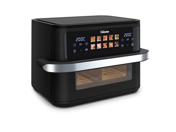 Tristar , Varmluftsteger, 10 L, 80 °C, 200 °C, 60 min., Dobbelt