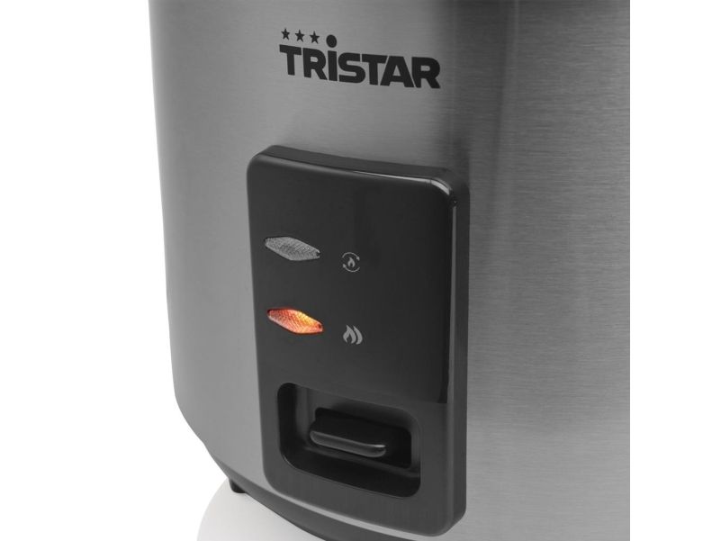 Tristar RK-6148, Sort, Sølv, 1,8 L, Knapper, 0,8 m, Rustfrit stål, Glas