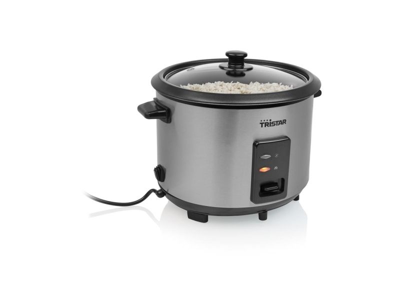 Tristar RK-6148, Sort, Sølv, 1,8 L, Knapper, 0,8 m, Rustfrit stål, Glas