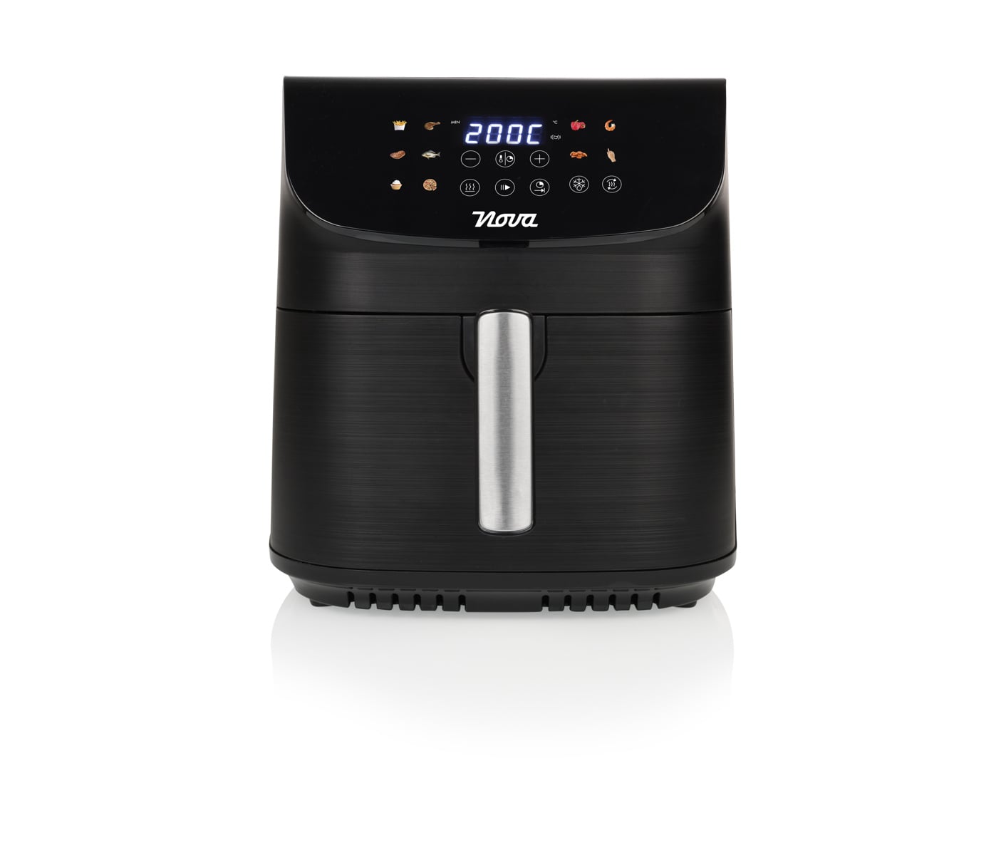Nova 183047 Airfryer 9l  Airfryer - Farve:  Sort billede 1