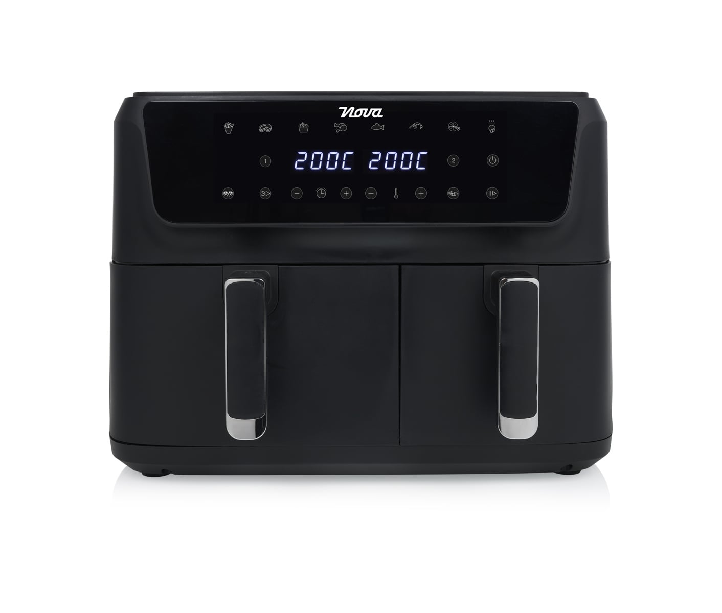 Nova 182470 Airfryer Dobbelt Skuffe 6.5l +4.5l Airfryer billede 2