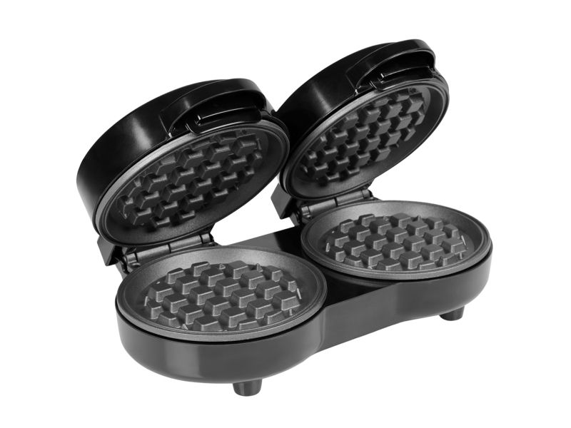 Våffeljärn Belgisk Dubbel WF-2115 1100W Mini billede 1