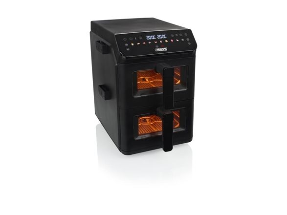 Princess 182490, Varmluftsteger, 11,2 L, 50 °C, 200 °C, 60 min., Dobbelt