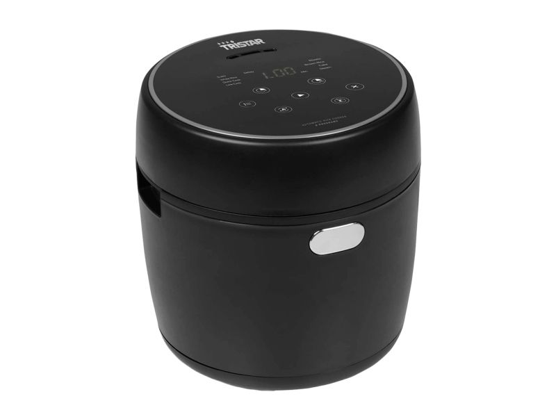 Tristar | Skaitmeninis ryžių virimo aparatas | RK-6238 | 350 W | 0,6 l | Programų skaičius: 8 | Juodas