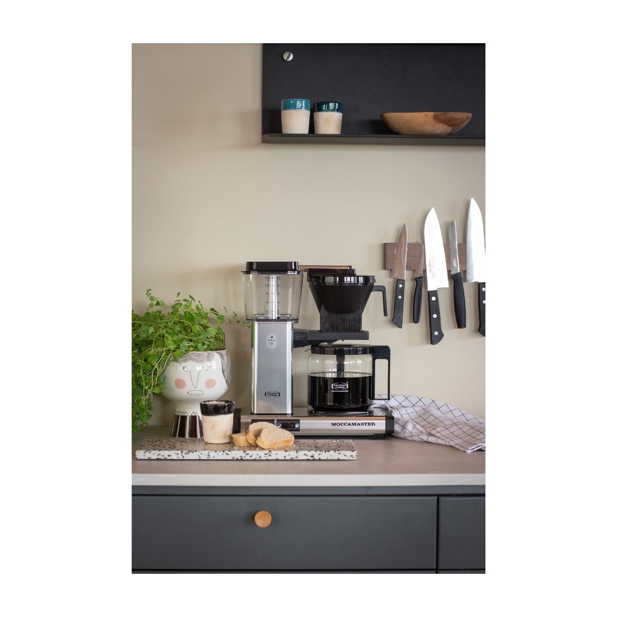Moccamaster Optio Kaffemaskine - 53613 Polished silver billede 4