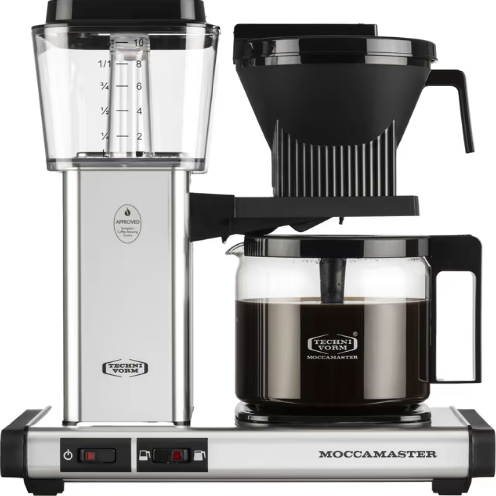 Moccamaster Optio Kaffemaskine - 53613 Polished silver billede 5