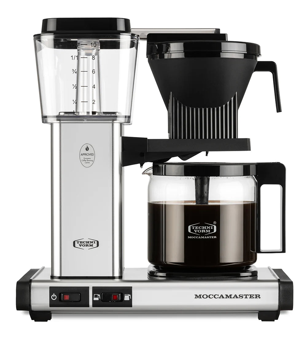 Moccamaster Optio Kaffemaskine - 53613 Polished silver billede 1