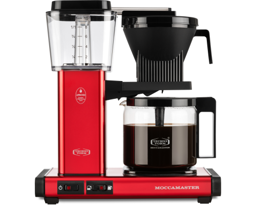 Moccamaster Optio Kaffemaskine - 53616 Red Metallic billede 1