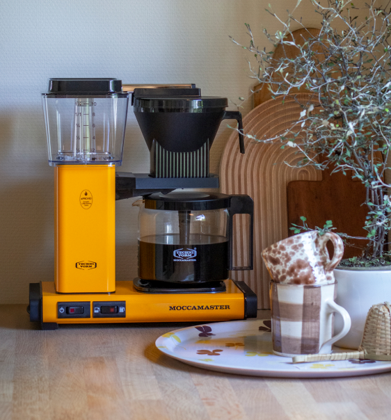 Moccamaster Optio kaffemaskine, Yellow Pepper