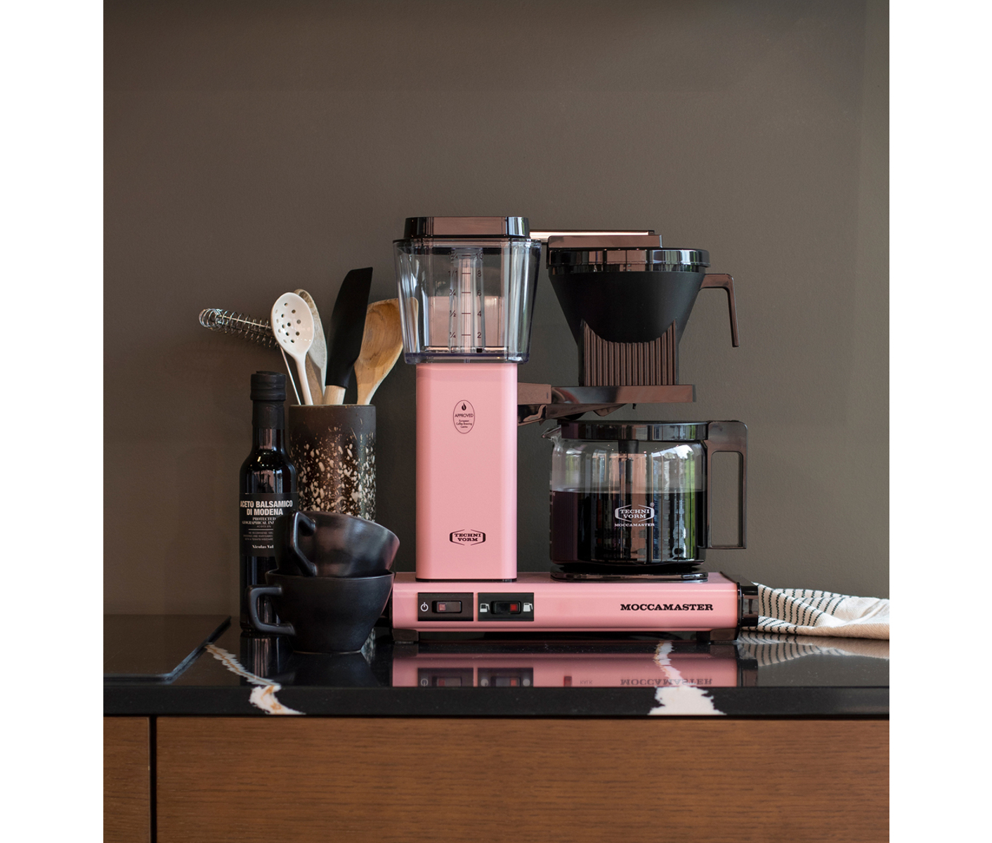 Moccamaster Optio kaffemaskine, Pink billede 3