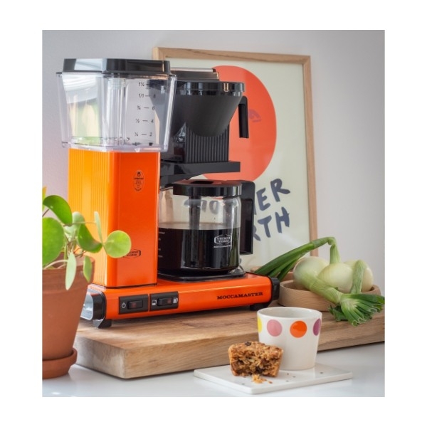 Moccamaster Optio kaffemaskine, Orange billede 4