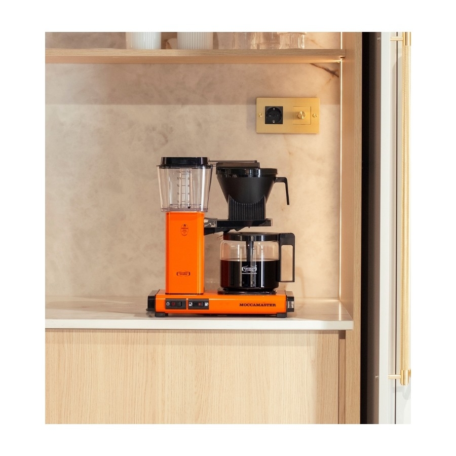 Moccamaster Optio kaffemaskine, Orange billede 9