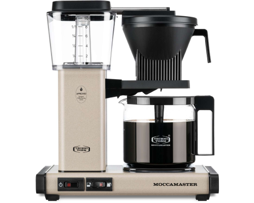 Moccamaster Optio kaffemaskine sandstone